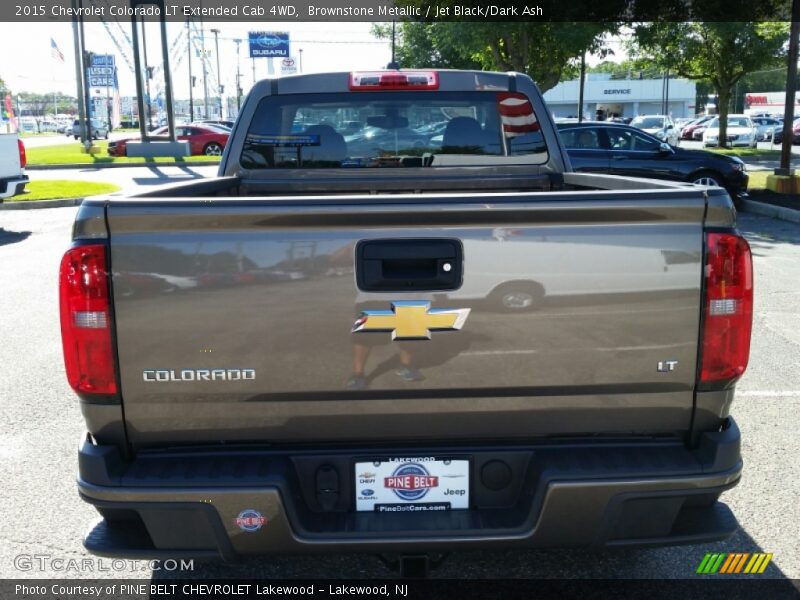 Brownstone Metallic / Jet Black/Dark Ash 2015 Chevrolet Colorado LT Extended Cab 4WD