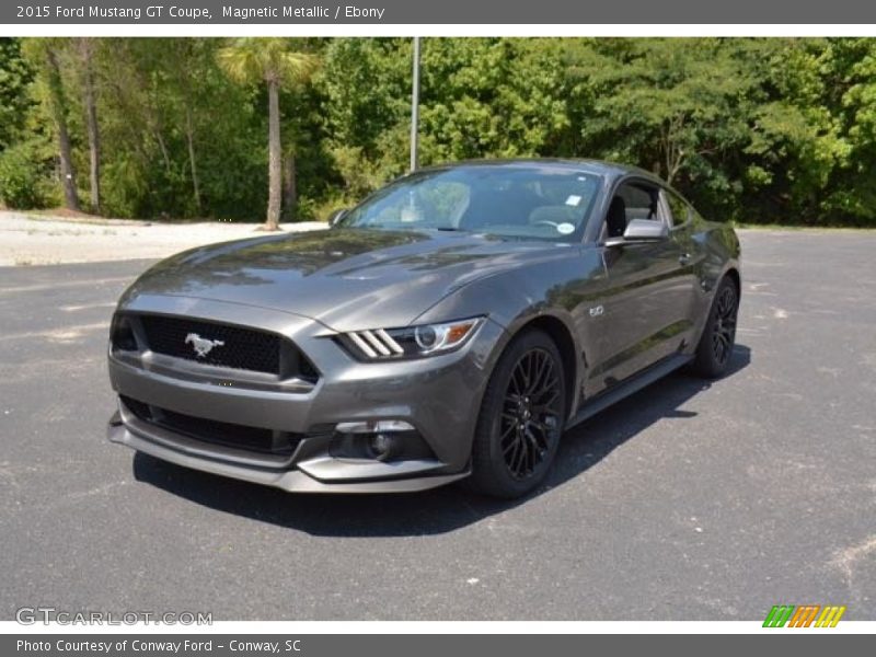 Magnetic Metallic / Ebony 2015 Ford Mustang GT Coupe
