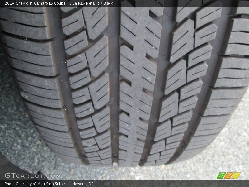 Blue Ray Metallic / Black 2014 Chevrolet Camaro LS Coupe