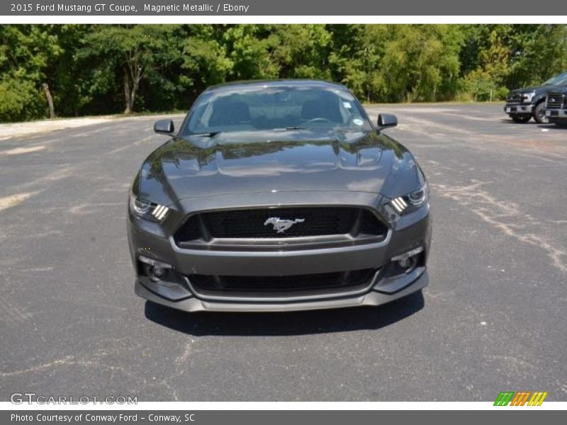 Magnetic Metallic / Ebony 2015 Ford Mustang GT Coupe