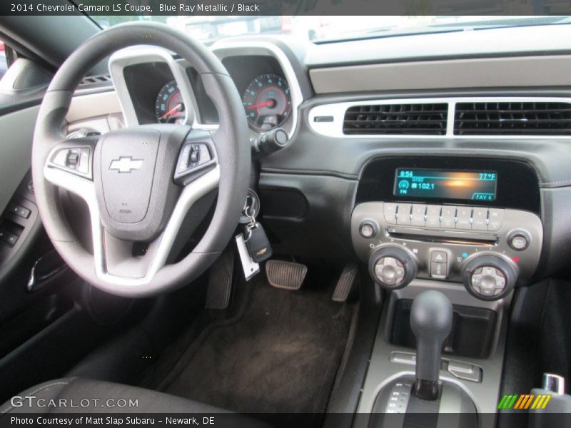 Blue Ray Metallic / Black 2014 Chevrolet Camaro LS Coupe