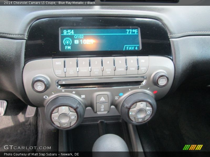 Blue Ray Metallic / Black 2014 Chevrolet Camaro LS Coupe