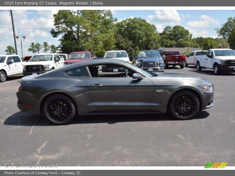 Magnetic Metallic / Ebony 2015 Ford Mustang GT Coupe