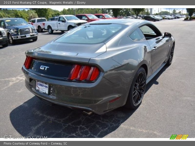 Magnetic Metallic / Ebony 2015 Ford Mustang GT Coupe