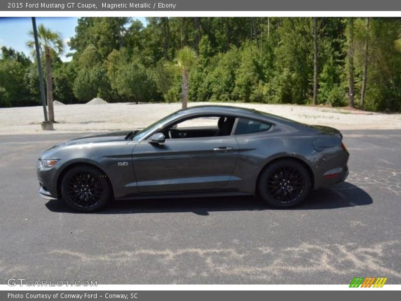Magnetic Metallic / Ebony 2015 Ford Mustang GT Coupe