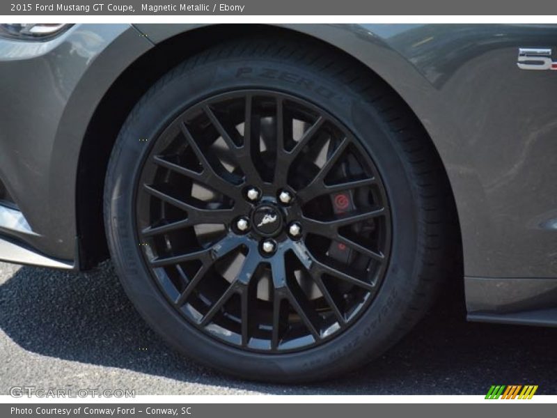 Magnetic Metallic / Ebony 2015 Ford Mustang GT Coupe