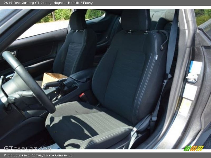Magnetic Metallic / Ebony 2015 Ford Mustang GT Coupe