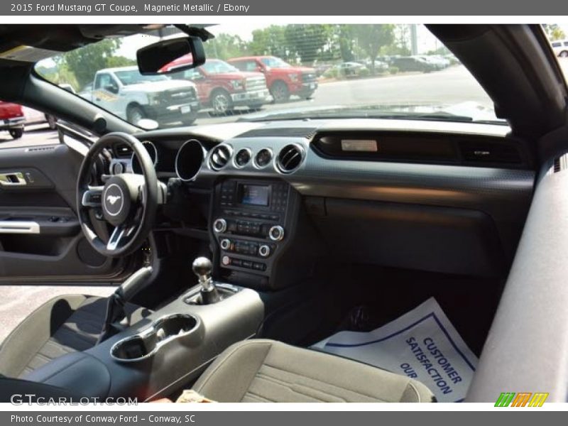 Magnetic Metallic / Ebony 2015 Ford Mustang GT Coupe