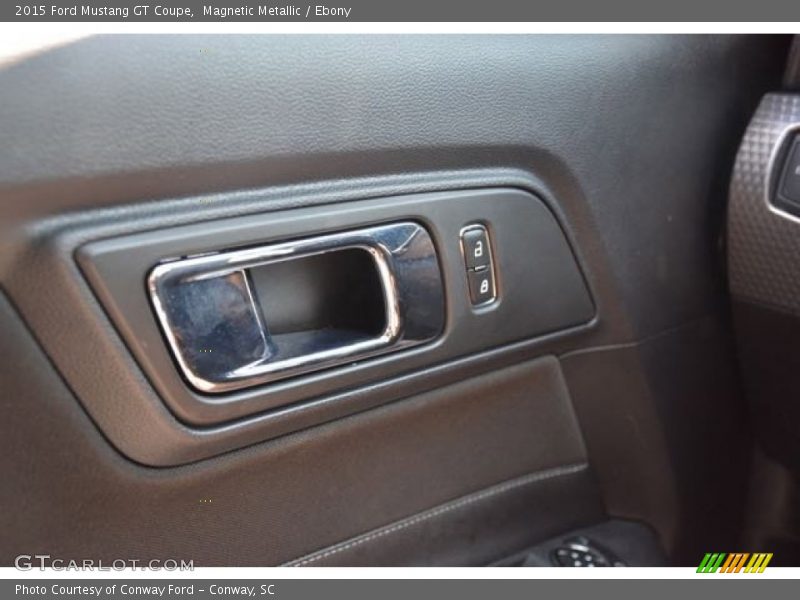 Magnetic Metallic / Ebony 2015 Ford Mustang GT Coupe