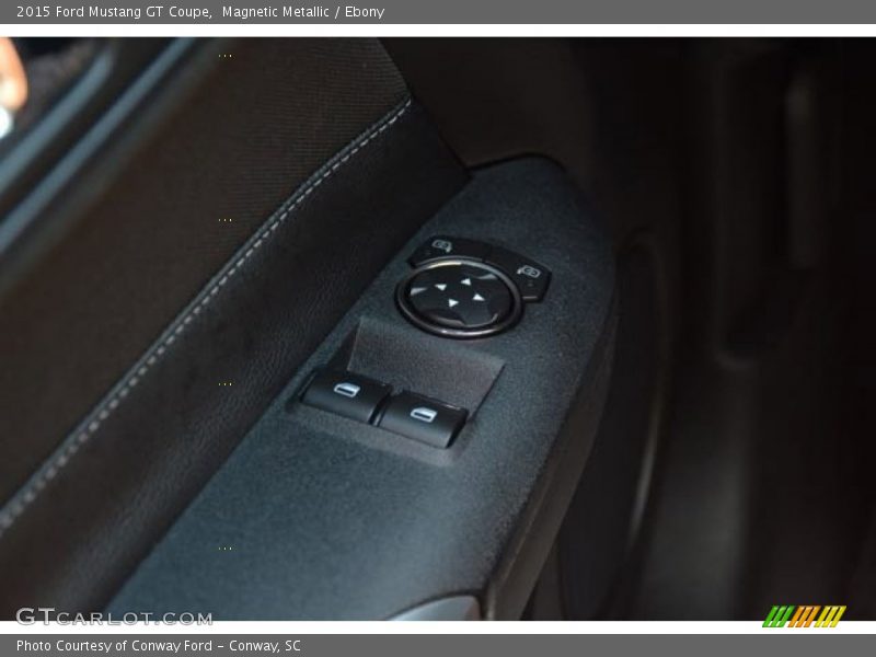 Magnetic Metallic / Ebony 2015 Ford Mustang GT Coupe