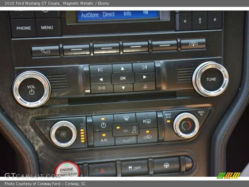 Magnetic Metallic / Ebony 2015 Ford Mustang GT Coupe