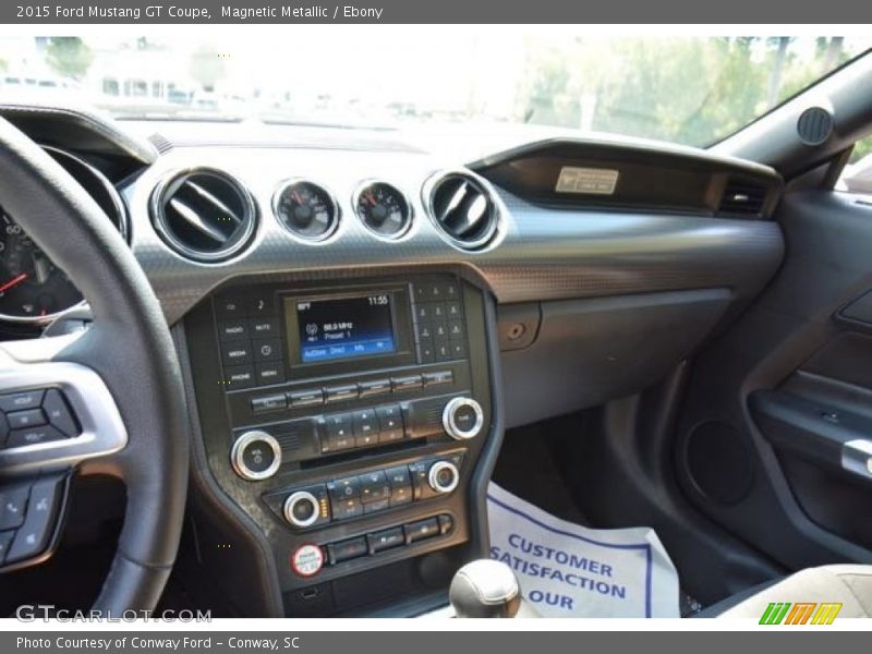 Magnetic Metallic / Ebony 2015 Ford Mustang GT Coupe