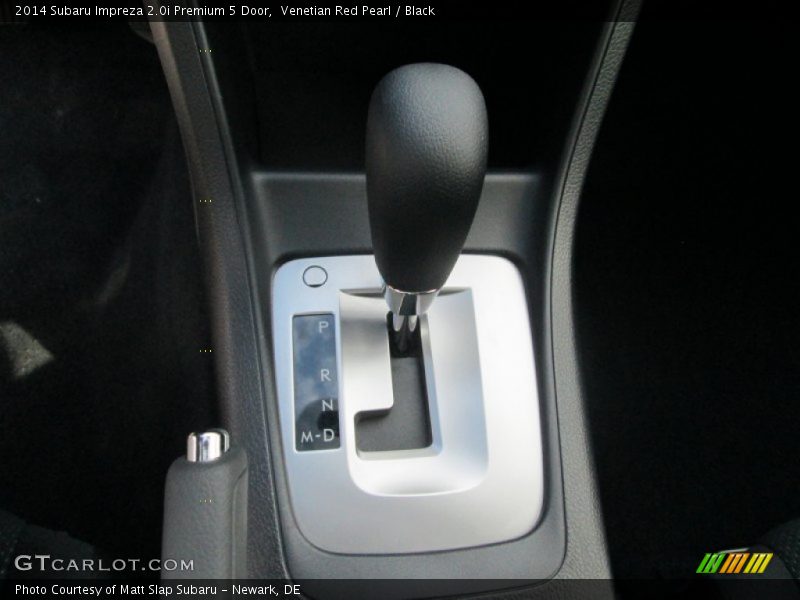 Venetian Red Pearl / Black 2014 Subaru Impreza 2.0i Premium 5 Door