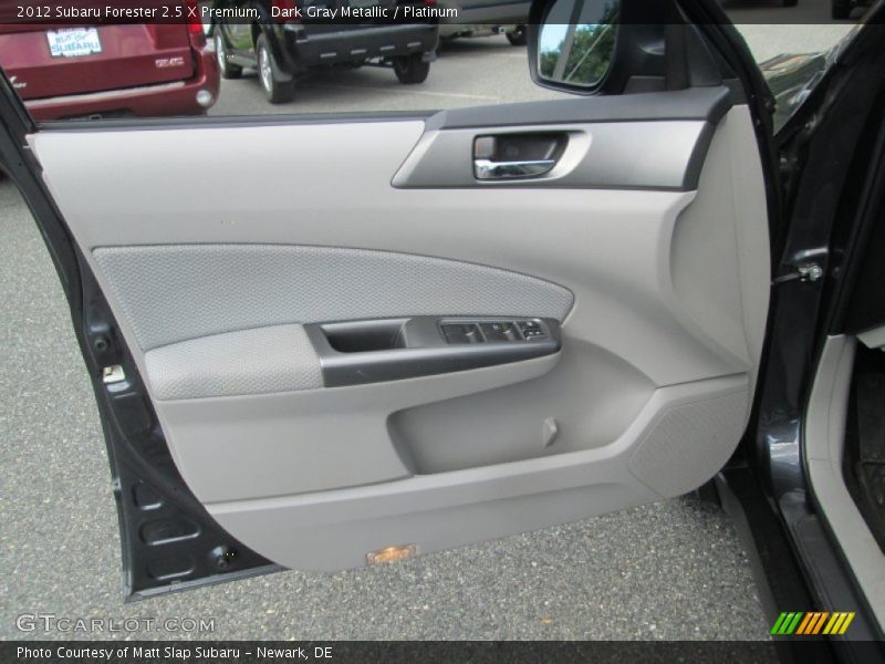 Dark Gray Metallic / Platinum 2012 Subaru Forester 2.5 X Premium