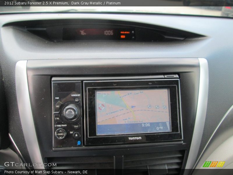 Dark Gray Metallic / Platinum 2012 Subaru Forester 2.5 X Premium