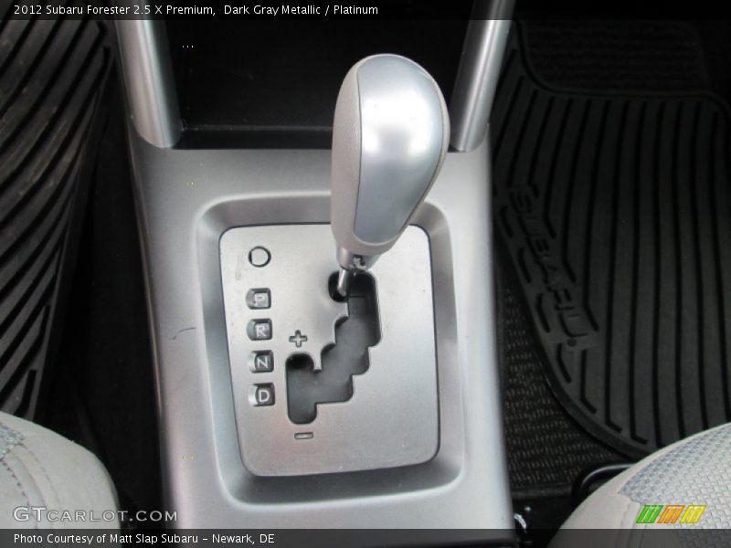 Dark Gray Metallic / Platinum 2012 Subaru Forester 2.5 X Premium