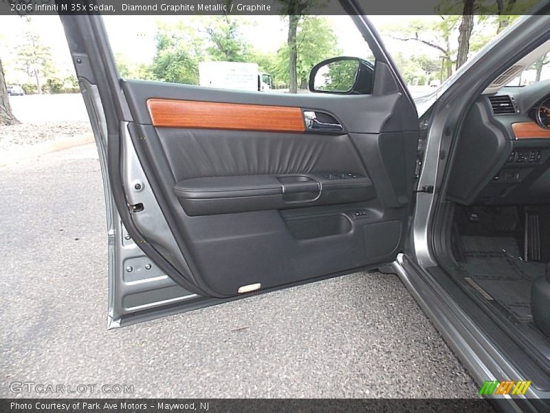 Diamond Graphite Metallic / Graphite 2006 Infiniti M 35x Sedan