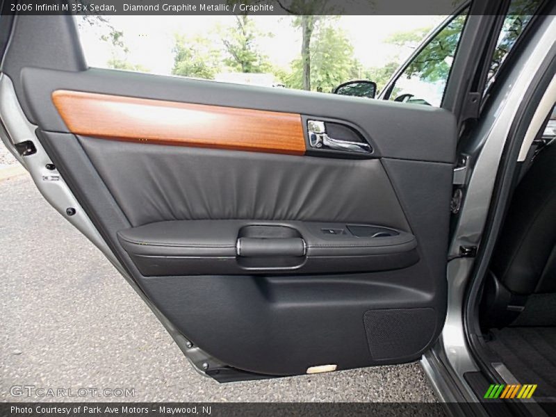 Diamond Graphite Metallic / Graphite 2006 Infiniti M 35x Sedan