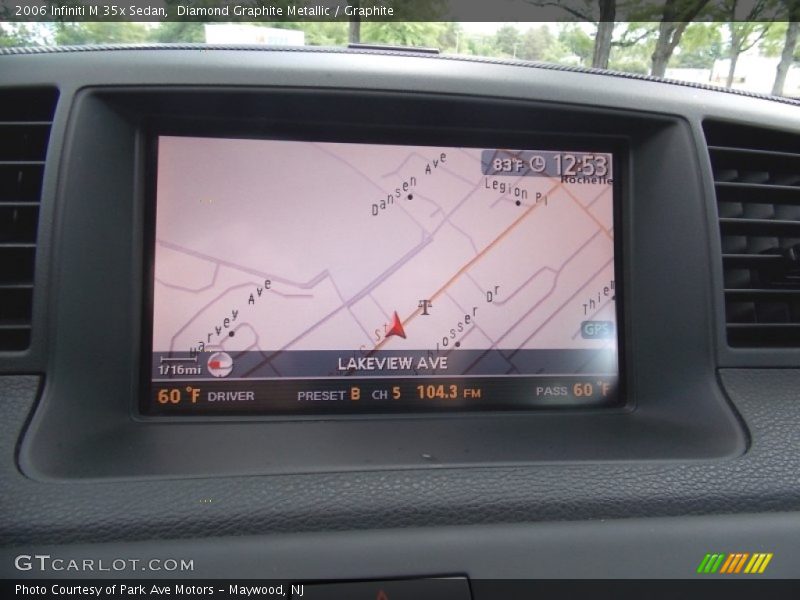 Diamond Graphite Metallic / Graphite 2006 Infiniti M 35x Sedan