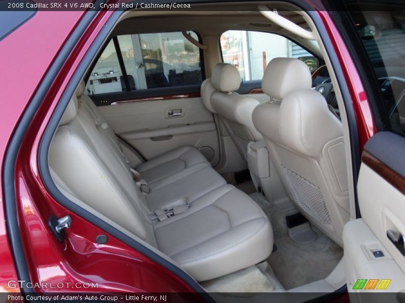 Crystal Red / Cashmere/Cocoa 2008 Cadillac SRX 4 V6 AWD