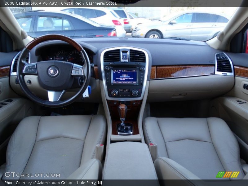 Crystal Red / Cashmere/Cocoa 2008 Cadillac SRX 4 V6 AWD