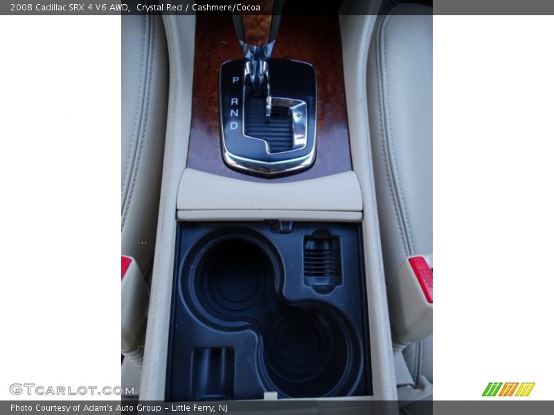 Crystal Red / Cashmere/Cocoa 2008 Cadillac SRX 4 V6 AWD