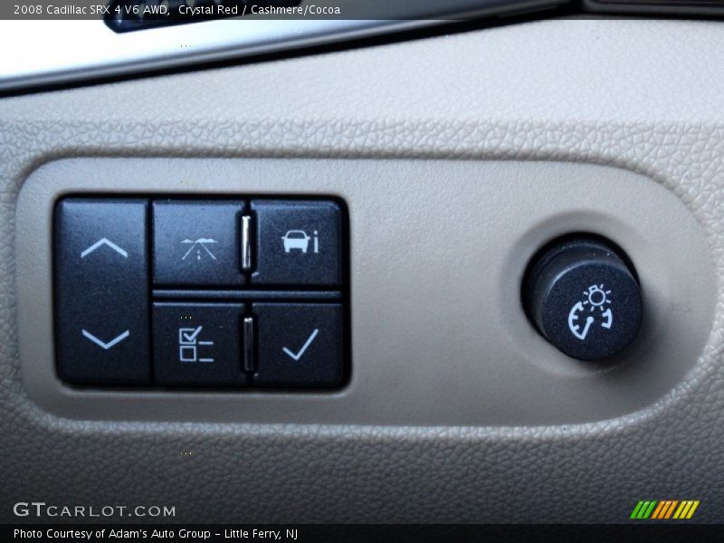 Crystal Red / Cashmere/Cocoa 2008 Cadillac SRX 4 V6 AWD
