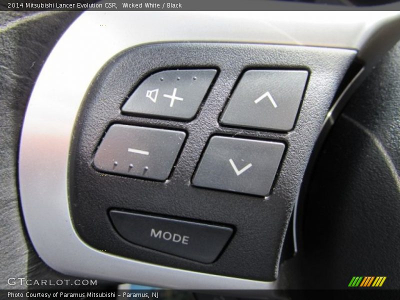 Wicked White / Black 2014 Mitsubishi Lancer Evolution GSR
