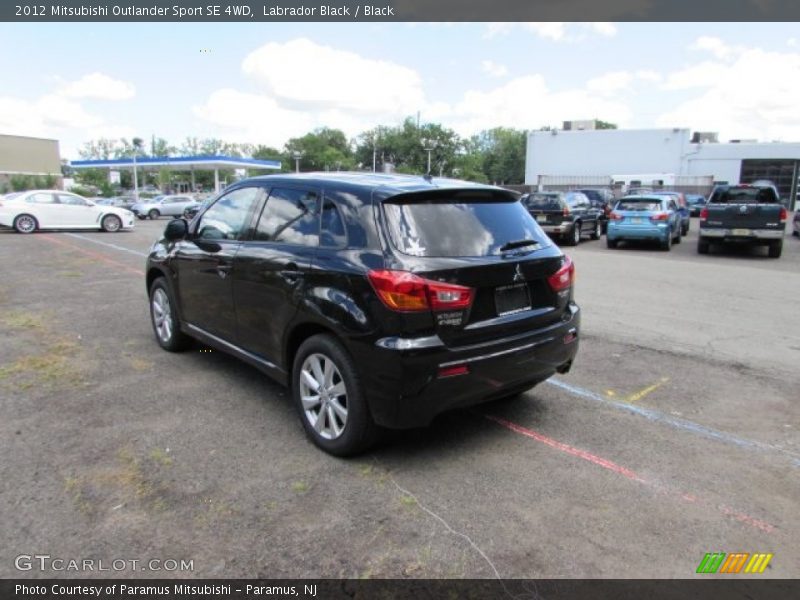 Labrador Black / Black 2012 Mitsubishi Outlander Sport SE 4WD