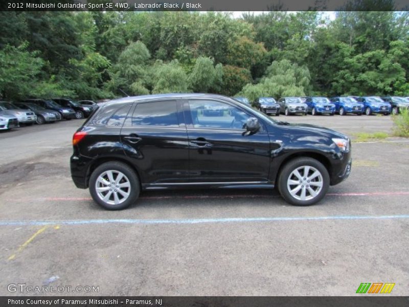 Labrador Black / Black 2012 Mitsubishi Outlander Sport SE 4WD