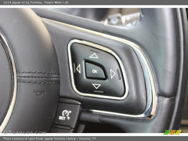 Polaris White / Jet 2014 Jaguar XJ XJL Portfolio