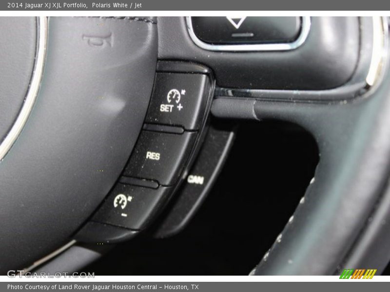Polaris White / Jet 2014 Jaguar XJ XJL Portfolio