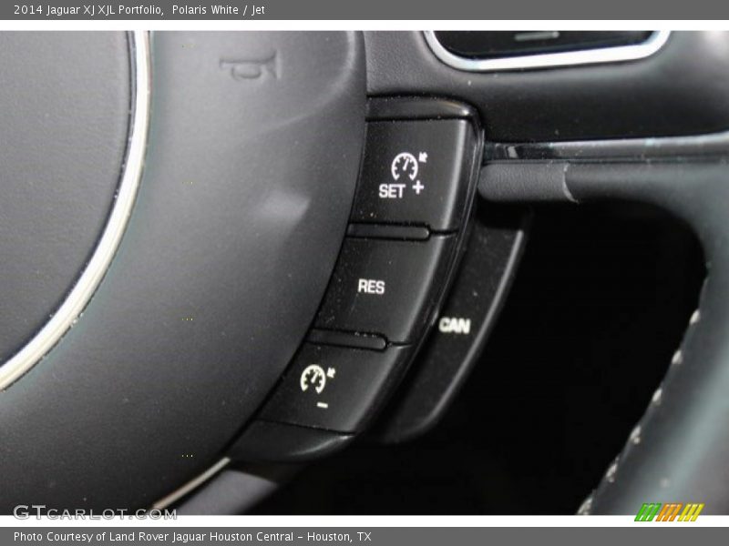 Polaris White / Jet 2014 Jaguar XJ XJL Portfolio