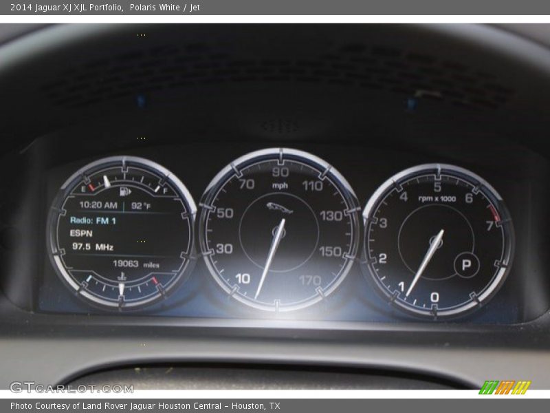  2014 XJ XJL Portfolio XJL Portfolio Gauges