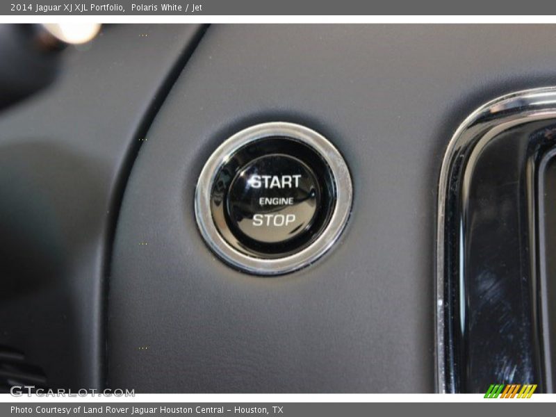 Polaris White / Jet 2014 Jaguar XJ XJL Portfolio