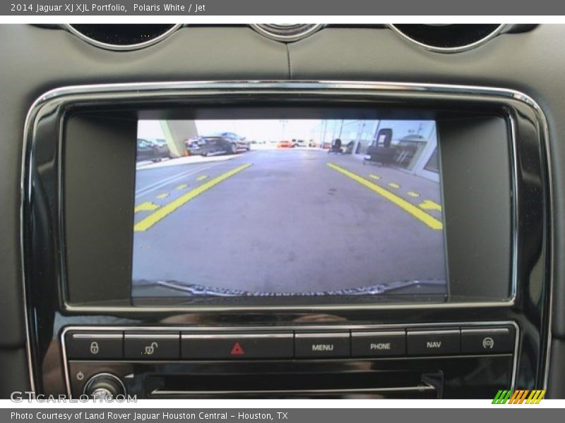 Polaris White / Jet 2014 Jaguar XJ XJL Portfolio