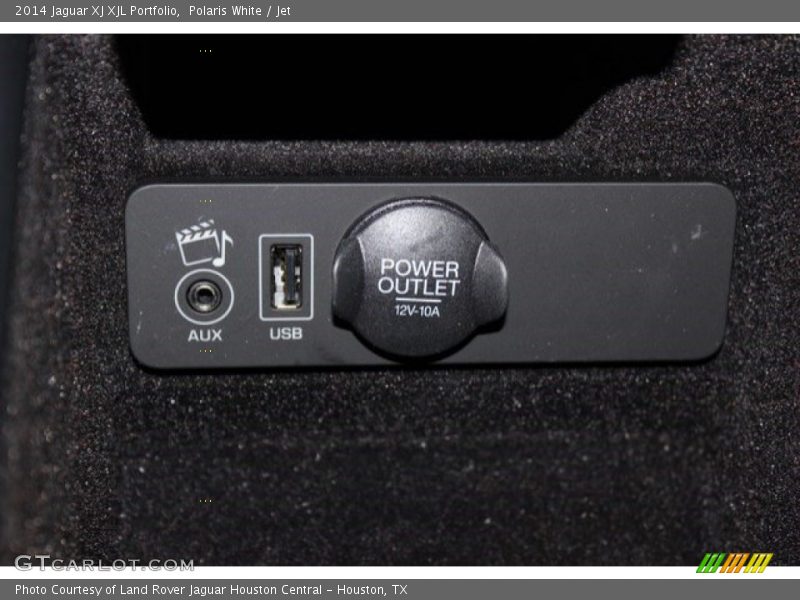 Polaris White / Jet 2014 Jaguar XJ XJL Portfolio