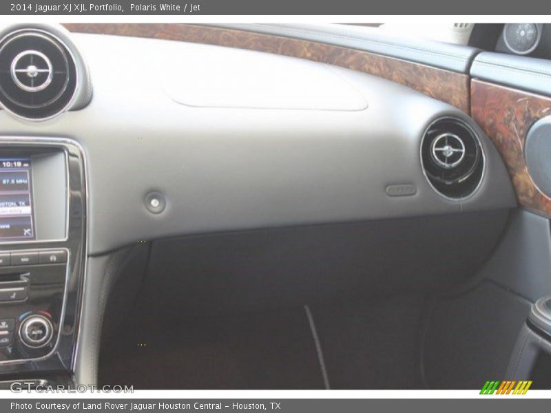 Polaris White / Jet 2014 Jaguar XJ XJL Portfolio