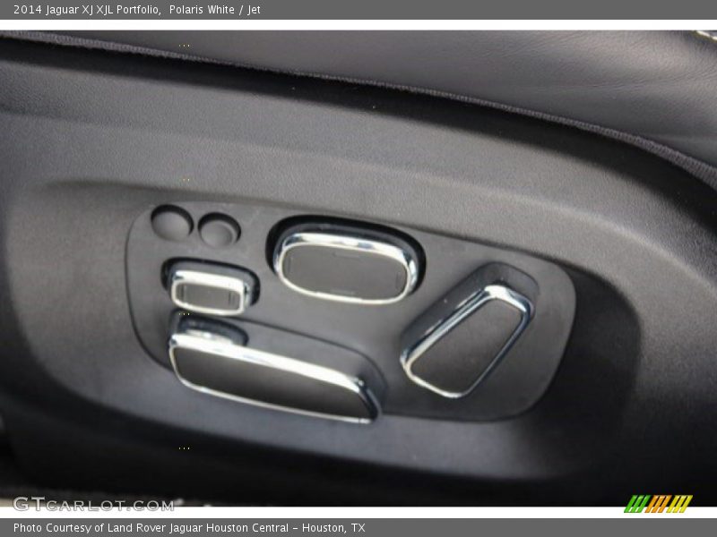 Polaris White / Jet 2014 Jaguar XJ XJL Portfolio