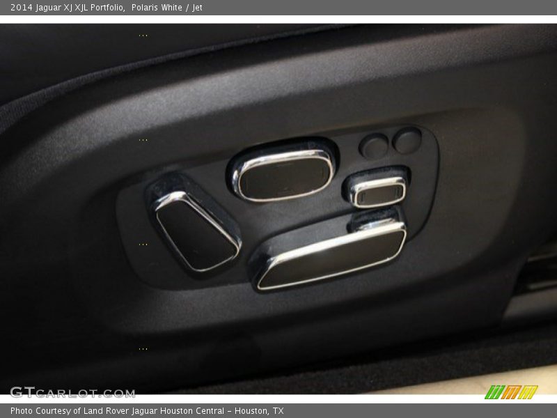 Polaris White / Jet 2014 Jaguar XJ XJL Portfolio