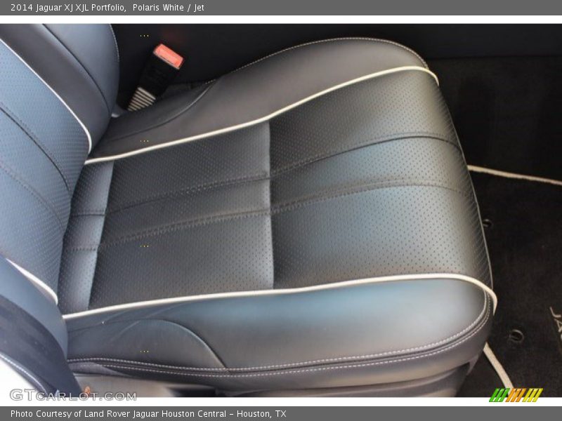 Polaris White / Jet 2014 Jaguar XJ XJL Portfolio