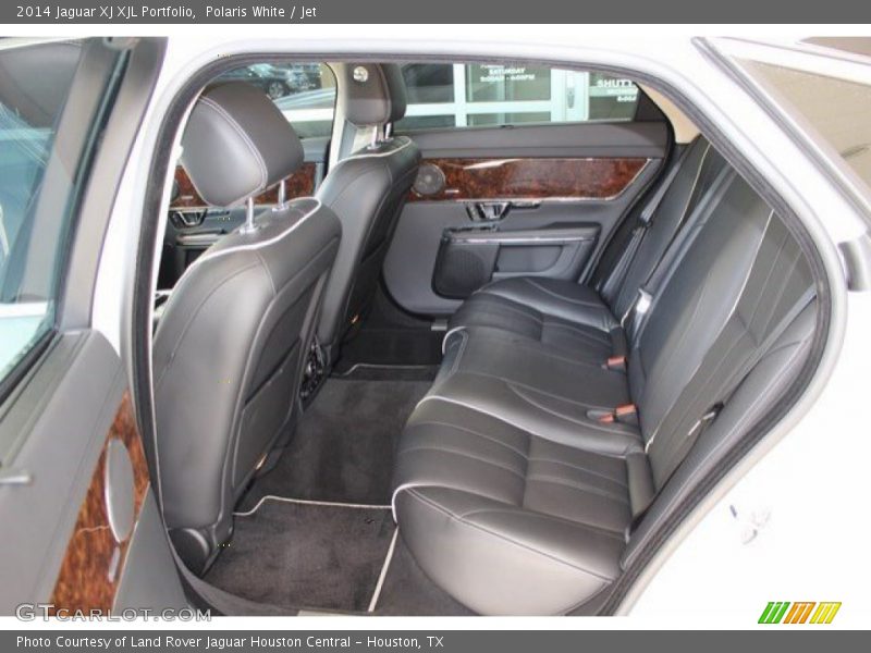 Rear Seat of 2014 XJ XJL Portfolio