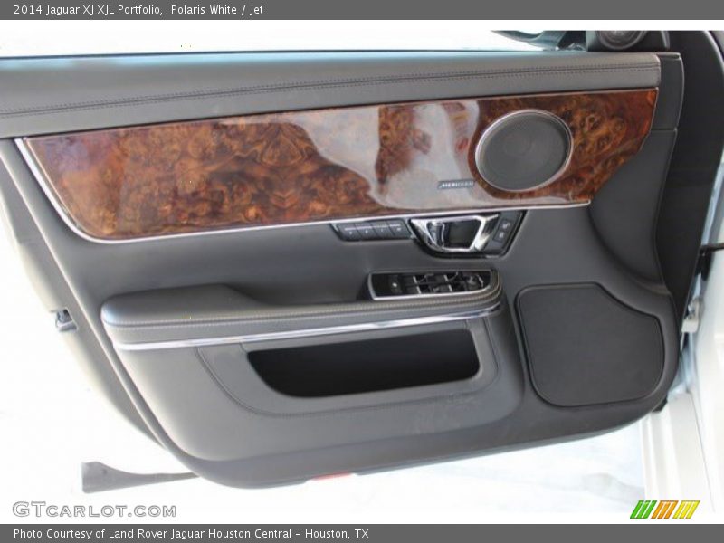 Polaris White / Jet 2014 Jaguar XJ XJL Portfolio