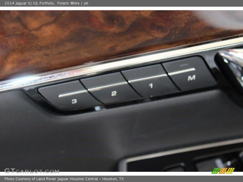 Polaris White / Jet 2014 Jaguar XJ XJL Portfolio