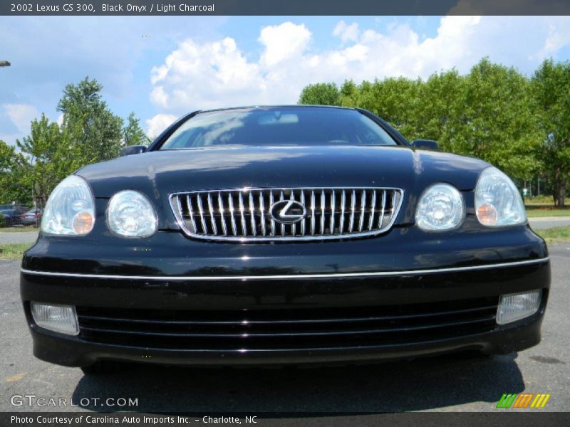 Black Onyx / Light Charcoal 2002 Lexus GS 300