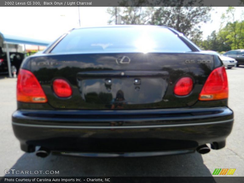 Black Onyx / Light Charcoal 2002 Lexus GS 300