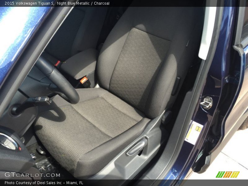 Night Blue Metallic / Charcoal 2015 Volkswagen Tiguan S
