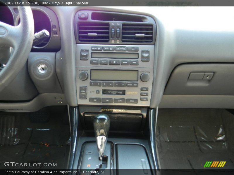 Black Onyx / Light Charcoal 2002 Lexus GS 300