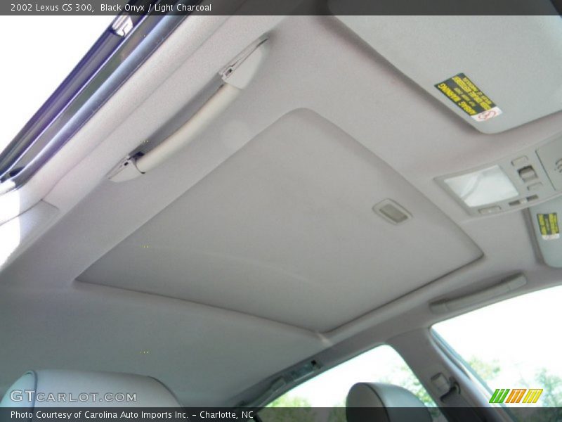 Black Onyx / Light Charcoal 2002 Lexus GS 300