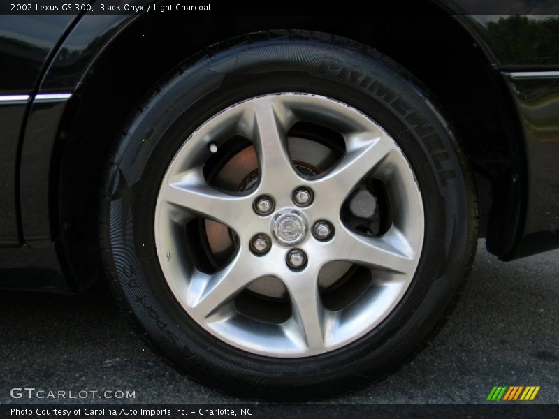 Black Onyx / Light Charcoal 2002 Lexus GS 300